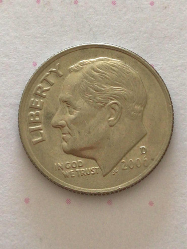 Moneda Estados Unidos One Dime 2006 1