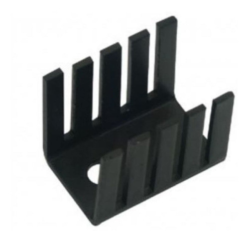 Pack X2: Disipador Electrónico 10 Aletas 19x14x9 0