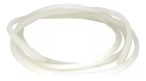 2m Perfil De Silicone Guarnição Base 8mm 0