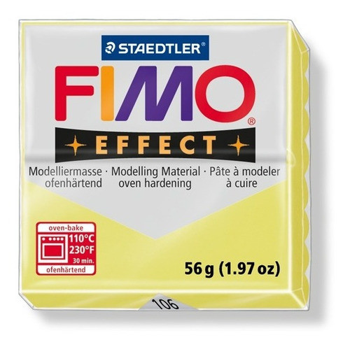 Masa Fimo Arcilla Polimerica Effect Citrino N 106 (003-0045) 0