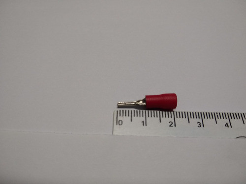 500x Terminal Pino Pré Isolado 0,5 A 1,5mm² Ptv1,25-10 Vm 1