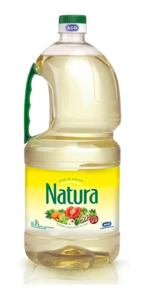 Natura Aceite De Girasol X 3 Litros X 6 Unidades. 0