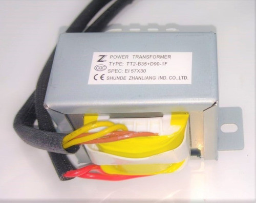 Transformador Reator Tt2-b35+d90-1f  Carrier York 220v-15v 1