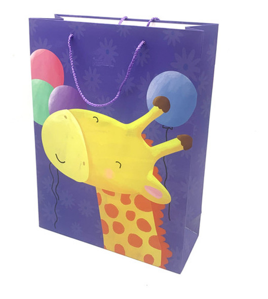 Bolsa De Regalo Pack X12 Diseño Animales 0