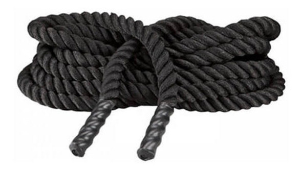 Corda Naval Cross Training 38mm X 6mts Preto Funcional Rope 1