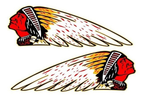 Adesivos Motocicleta Indian Personalizado 0