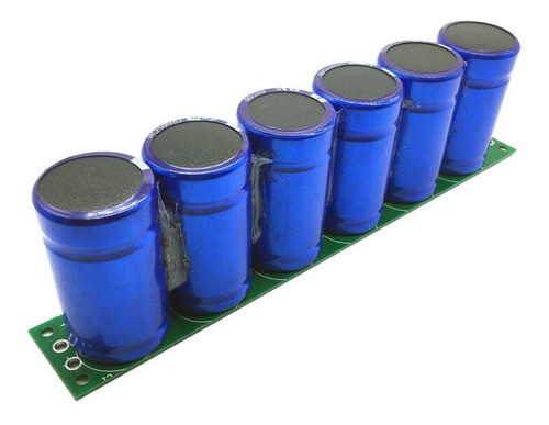 2.7v 500f 6 Pcs/1 Set Farad Capacitor Capacitancia Super Con 1