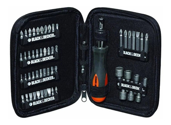 Set Black & Decker  56 Pcs. C/destornillador Manual - Ynter 0 Set Black & Decker  56 Pcs. C/destornillador Manual - Ynter 0