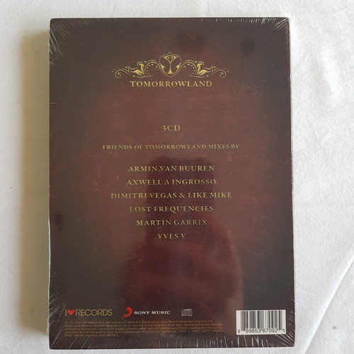 Martin Garrix Tomorrowland Cd X3 Nuevo Sellado / Kktus 1