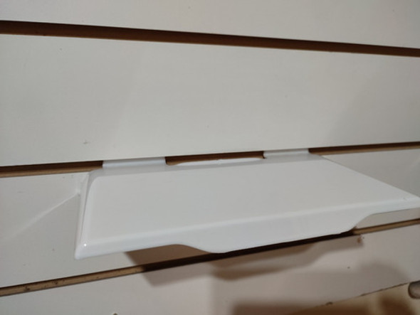 Exhibidor Porta Calzado Blanco P/ Panel Ranurado X 100u 0