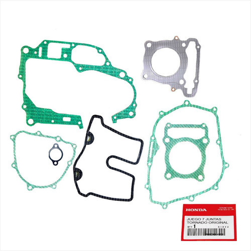Kit Junta Motor Honda Tornado Cbx 250 Original 7 Piezas J1 0
