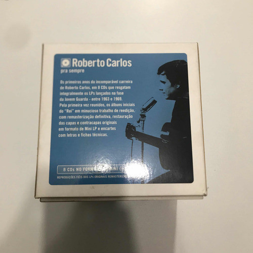 Box 8 Cds Roberto Carlos Para Sempre Anos 60 1