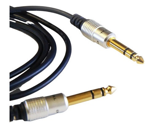 Cable Plug Stereo 1 Metro Reforzado. Puresonic. Todovision 0