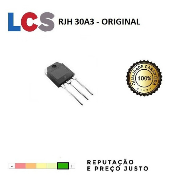 Rjh30a3 - Rjh 30 A 3 - Transistor Original 1