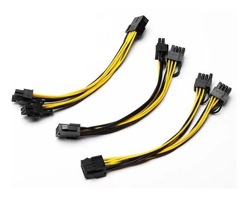 Cable Alimentación Pci-e 8 Pin A Doble 8 (6+2) Pci-e Riser 0