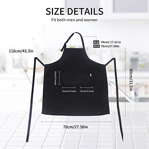 Los Delantales Del Cocinero Hombres Y Mujeres De Lona D... 1