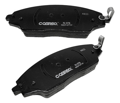 Kit Pastillas Freno Cobreq Spin Cobalt Sonic 2013 2016 1