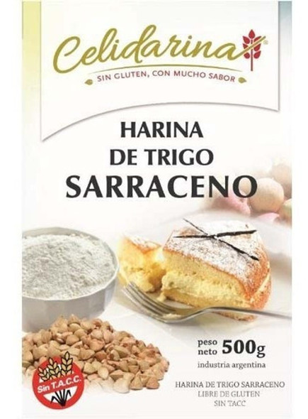 Harina De Trigo Sarraceno Celidarina - 500 Grs 0