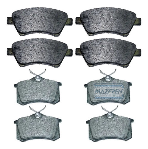 Kit Pastillas De Freno P/ Renault Megane 2 1.6 K4m 0