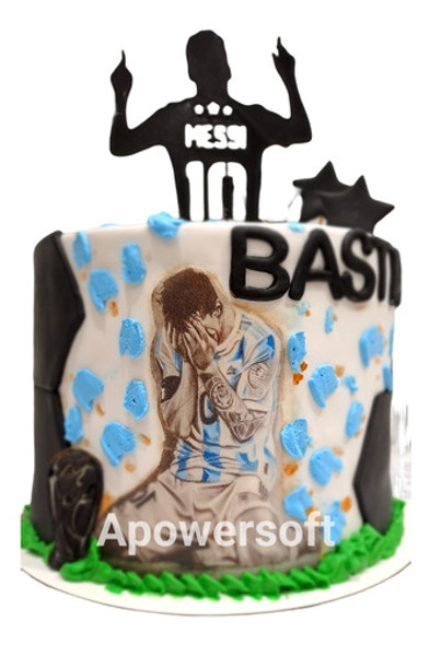 Torta Temática Messi Argentina 1