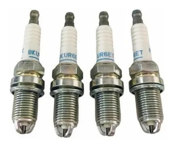 Bujias Ngk X4  Bkur6et 3 Electrodos  Gol Power 1.4 2006/2013 1