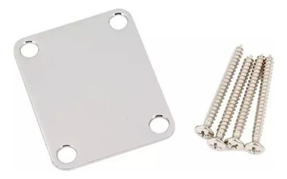 Neck Plate Cool Parts Sujeta Mango Cuadrado Cromado 0