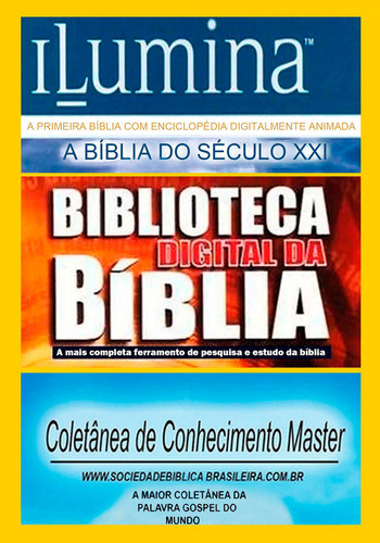Bíblia Digital - Ilumina Gold + Biblioteca Eletrônica 0