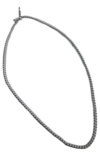 Extensor Corda Elastica Sem Gancho 50cm Cinza/preto - 10un 0