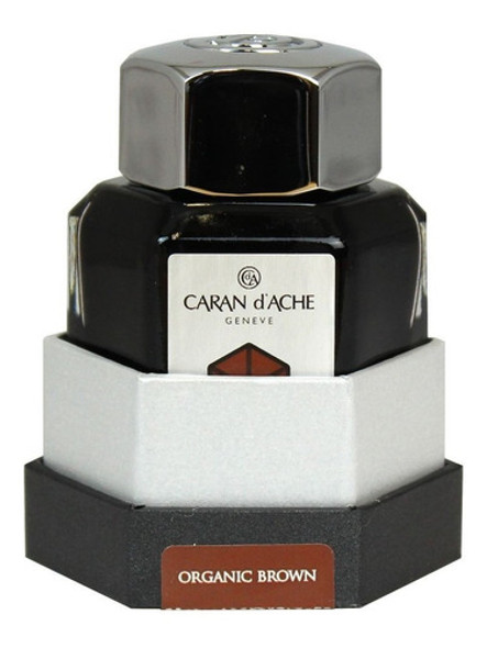 Tinta Para Caneta Tinteiro Organic Brown 50ml Caran D´ Ache 1 Tinta Para Caneta Tinteiro Organic Brown 50ml Caran D´ Ache 1