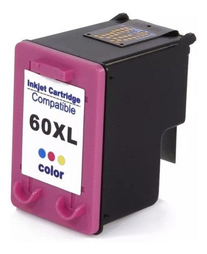 Cartucho 60 Xl Color Compatível Import D110 F4280 F4480 0