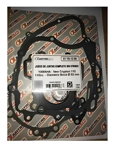 Juego D Juntas Yamaha New Crypton 110 Alfa Excelente Calidad 1