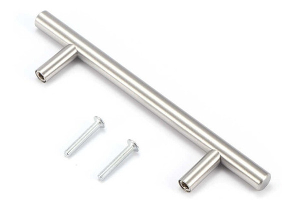 Manija Tirador Barral Acero Inox Mueble De 192 Mm Qbo 0