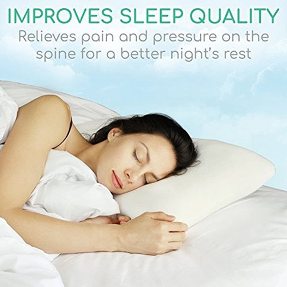Almohada Cervical De Xtracomfort Estándar 1 1 Almohada Cervical De Xtracomfort Estándar 1 1