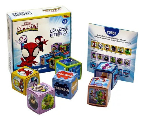 Juego De Mesa Disney Spiderman Historias Barco De Papel 1