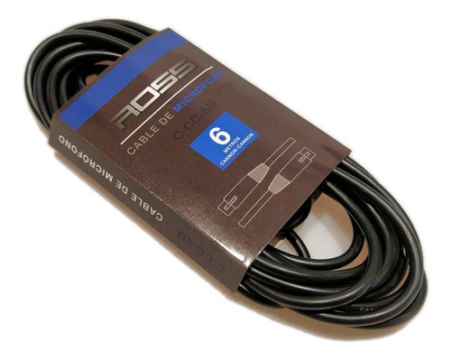Combo 6 Cables Xlr Canon Balanceado Para Microfonos  6 Mts 1