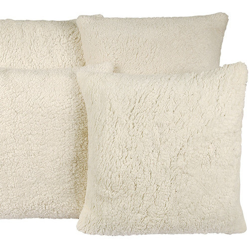 Almofada De  Sherpa Avulsa 1 Peça 45 X45 0