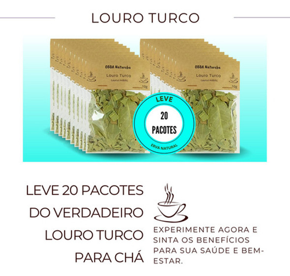 Kit 20 Chás De Louro | Legitimo Louro-das-panelas Folhas Cha 1 Kit 20 Chás De Louro | Legitimo Louro-das-panelas Folhas Cha 1