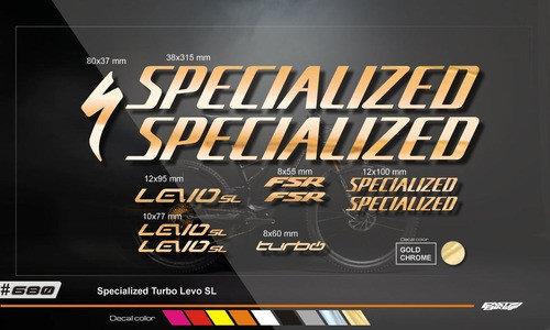 Calco Vinilo Specialized Levo Turbo Sl 0