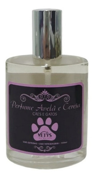 Perfume Premium Avelã Com Cereja 100ml - Cães E Gatos - Vety 0