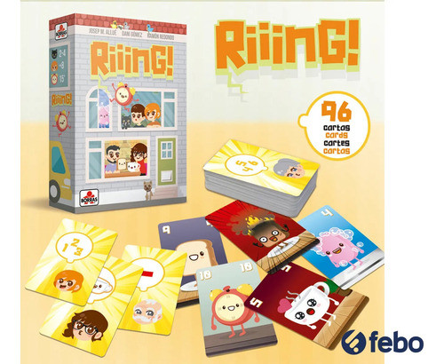 Juego De Mesa Educa Borras Riing! 96 Cartas 18867 1