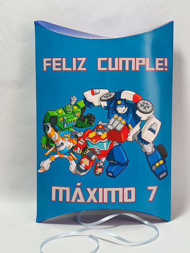 Piñata Personalizada Pillow Rescue Bots 1