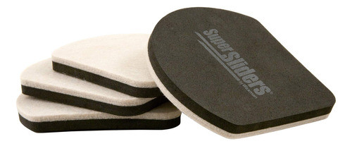 Deslizadores De Muebles Encuentro C/esquinas Para Madera-4un 0