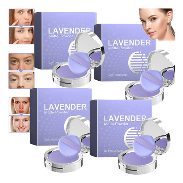 4 Unidades, Pó De Fixação Translúcido, À Prova De Suor, Cria 0 4 Unidades, Pó De Fixação Translúcido, À Prova De Suor, Cria 0