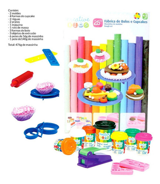 Massinha De Modelar/fabrica De Bolos E Cupcakes/ Massinha/br 1