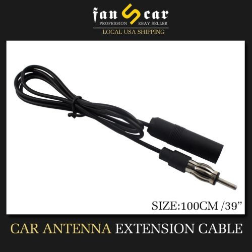 Universal 39  Brand New Extension Radio Am / Fm Cable Adapta 0