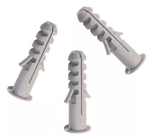 Tarugos 6 Mm De Nylon Por 25 Unidades Construcción Hogar 0