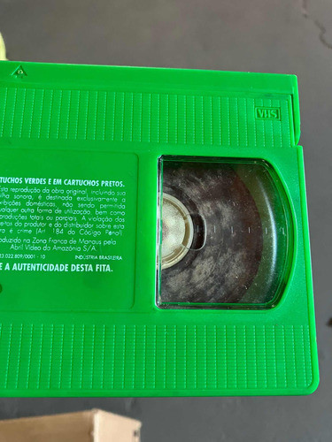 Fita Vídeo Cassete Rei Leão Commofo Precisa Limpar 0