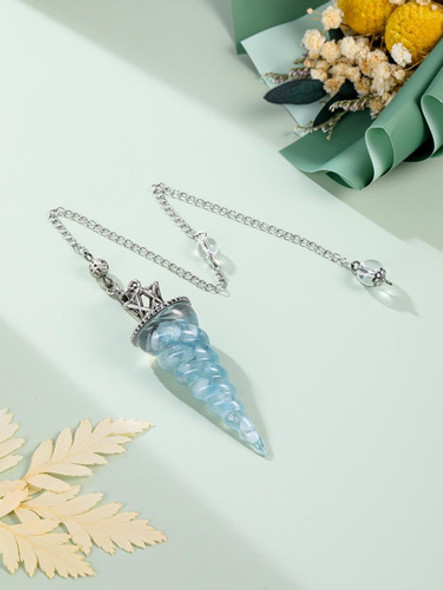 Pêndulos De Cristal De Água-marinha Natural Jovivi Para 1