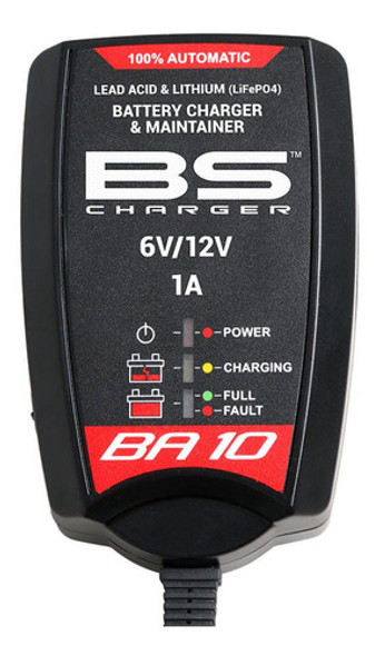 Cargador Mantenedor Bateria Bs Battery Ba10 Litio 12v 6v - 0