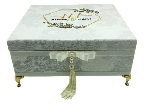 Kit Toalete Caixas Com Bordado Externo 0